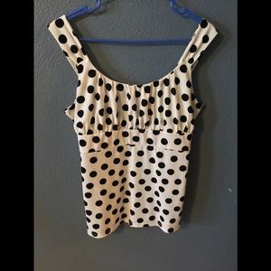 Ann Taylor polka dot camisole